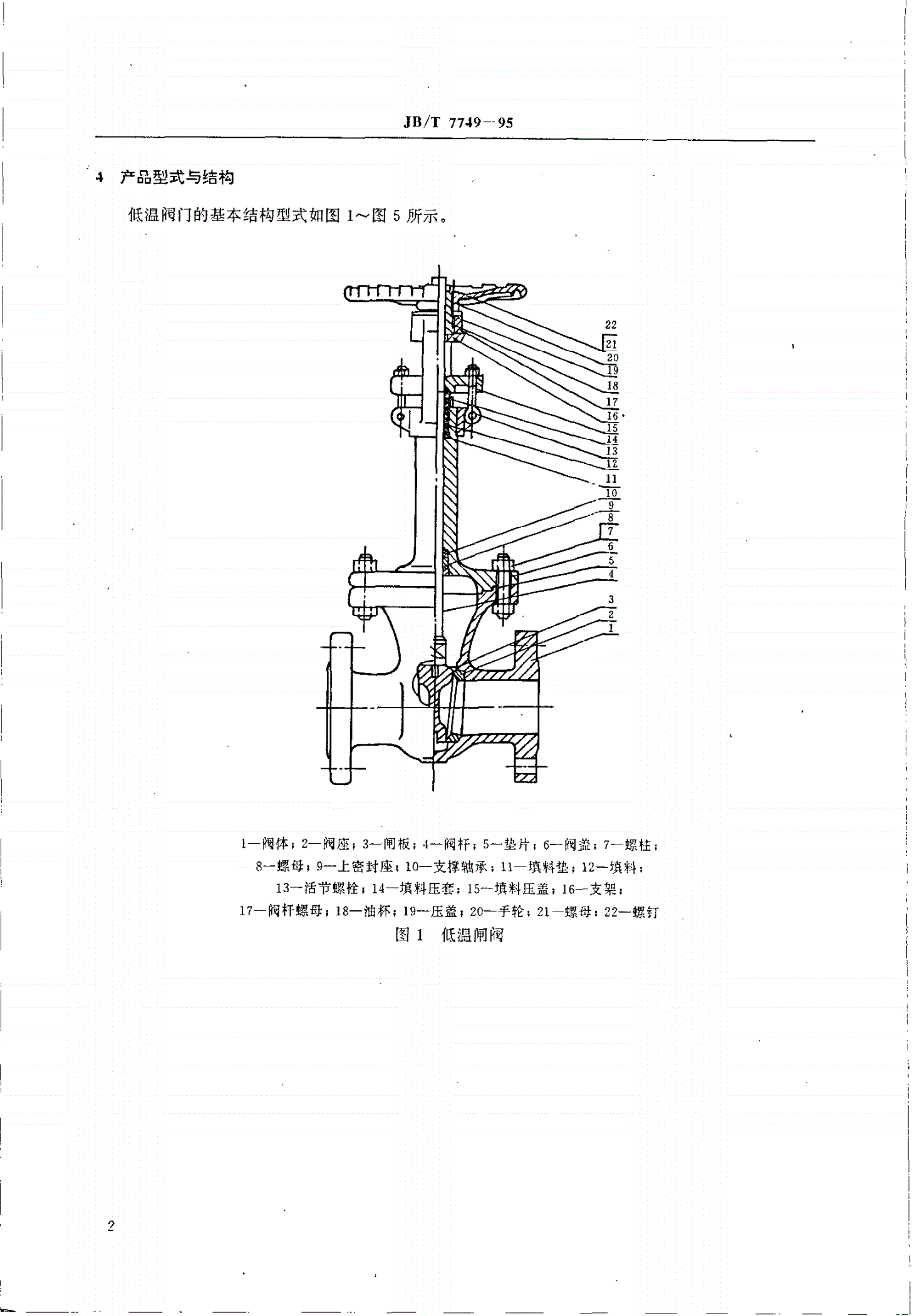 JB/T 7749-1995 低温阀门技术条件-第3页