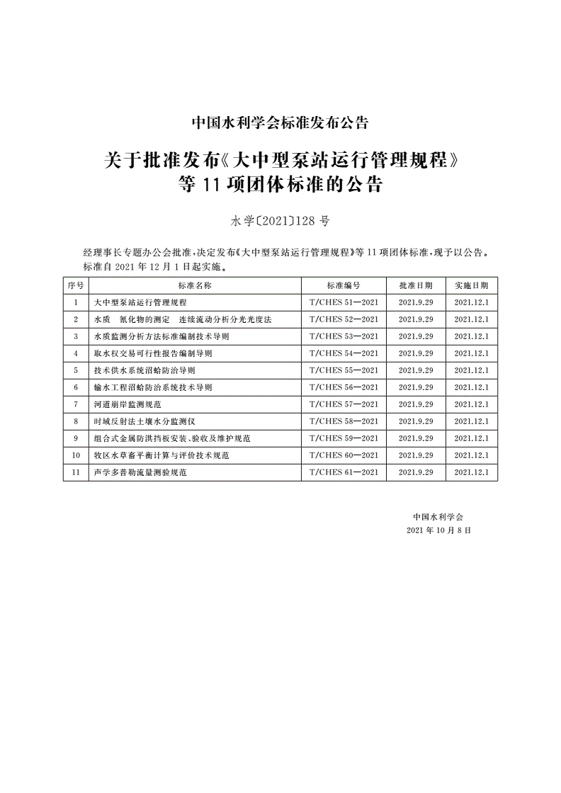 T/CHES 54-2021 取水权交易可行性报告编制导则-第3页