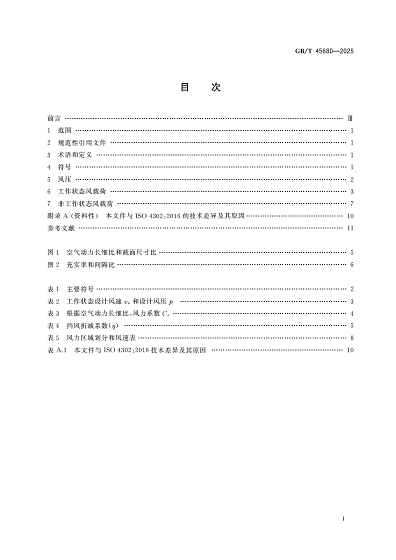 GB/T 45680-2025 起重机 风载荷计算-第2页