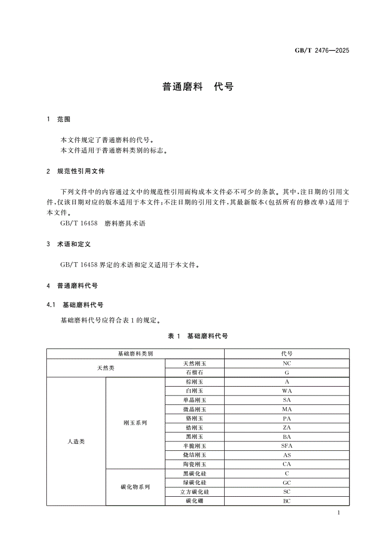 GB/T 2476-2025 普通磨料 代号-第3页