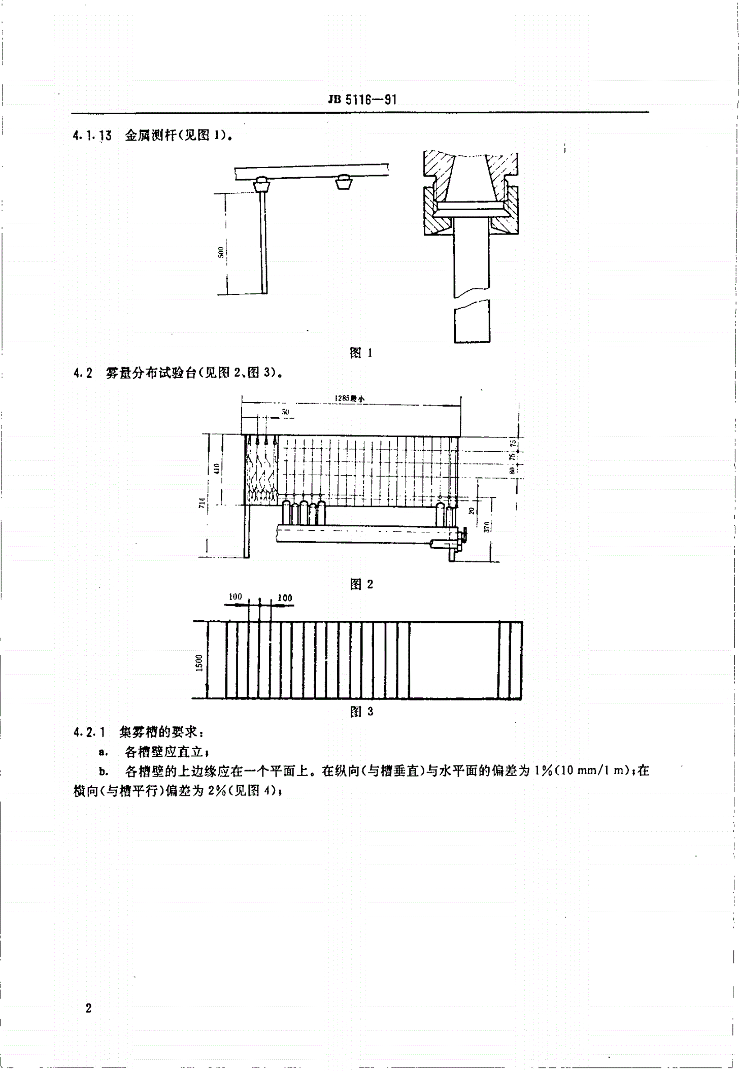 JB 5116-1991 喷雾机喷头试验方法-第3页