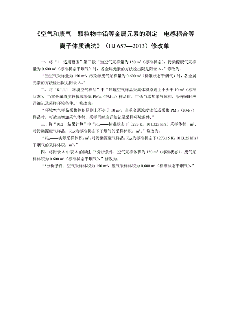 HJ 657-2013 空气和废气 颗粒物中铅等金属元素的测定  电感耦合等离子体质谱法-第2页