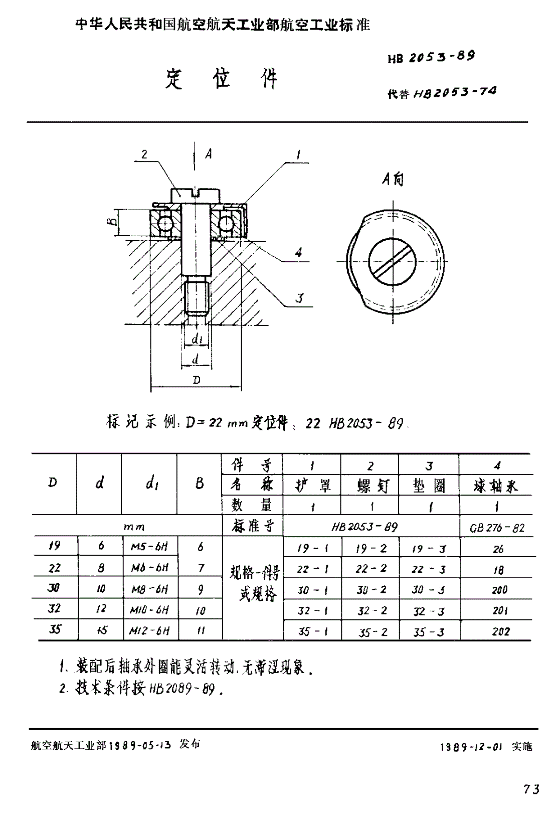 HB 2053-1989 定位件-第1页