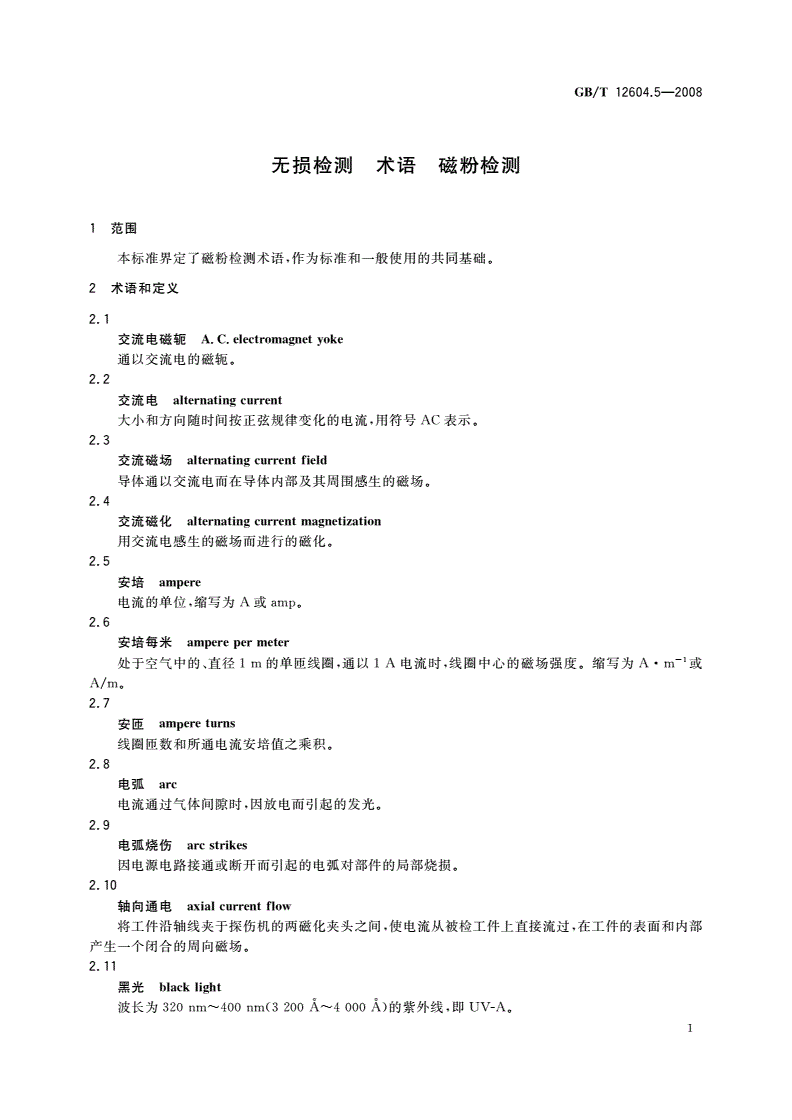 GB/T 12604.5-2008 无损检测 术语 磁粉检测-第3页